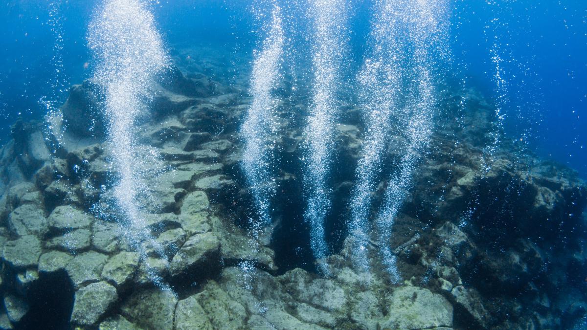 cel mai vechi camp hidrotermal are peste 120 000 de ani si abia acum a fost descoperit la 700 de metri sub apa