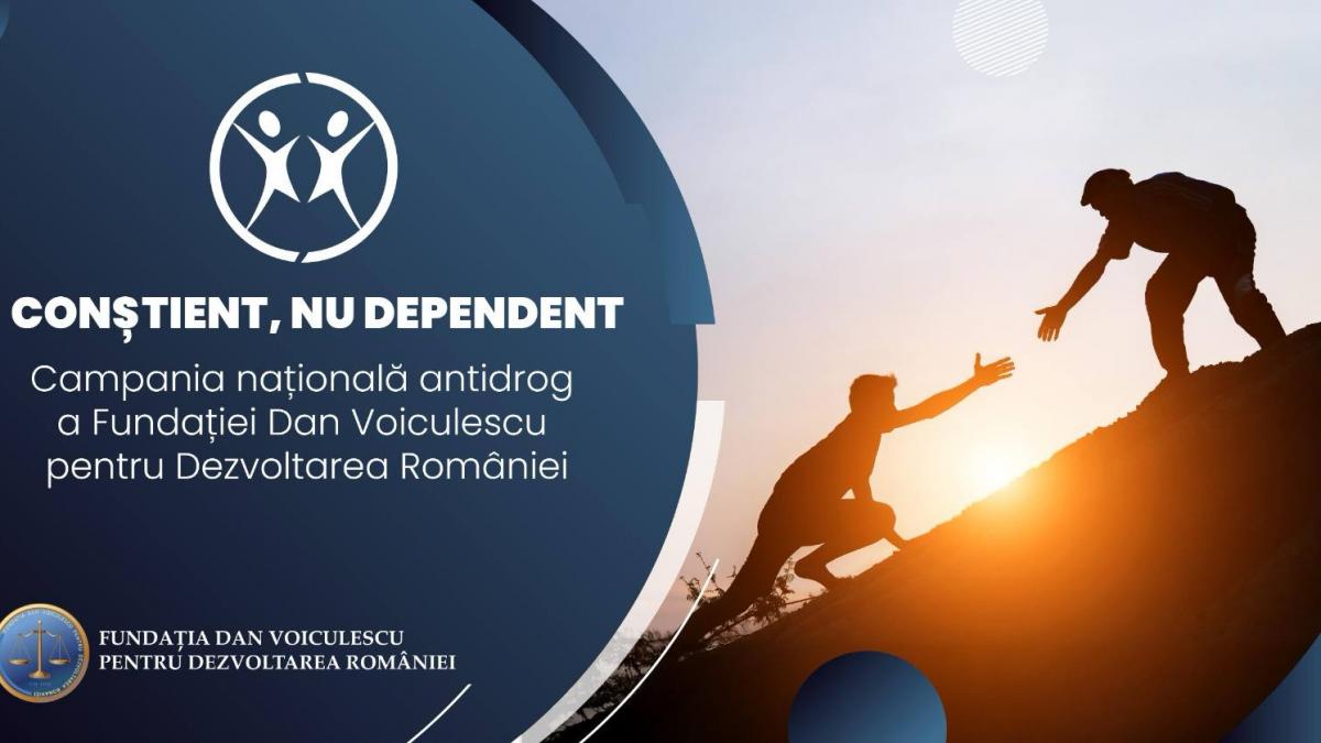 de la povesti dureroase la solutii reale fundatia dan voiculescu pentru dezvoltarea romaniei lanseaza constient nu dependent