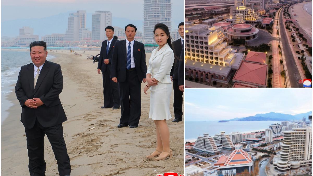 imagini rare kim jong un s a dus cu fiica lui sa si inaugureze mar a lago ul liderul de la phenian s a relaxat langa piscina