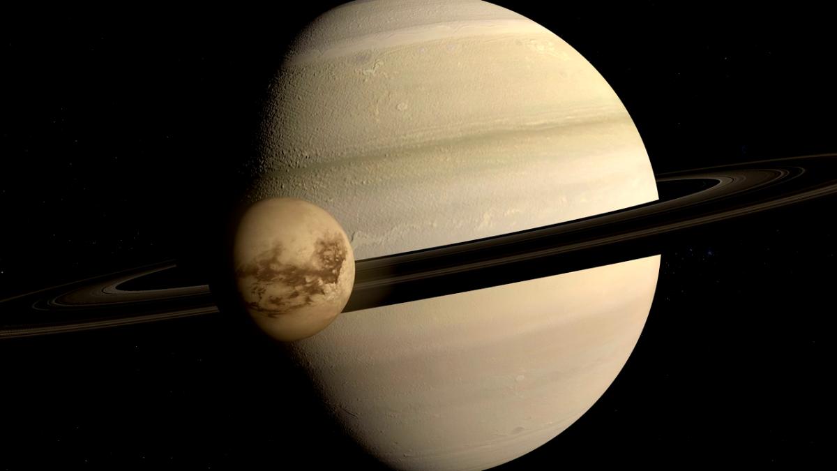 titan cel mai mare satelit al planetei saturn va face spectacol pe cer fenomenul va mai avea loc abia in 2040