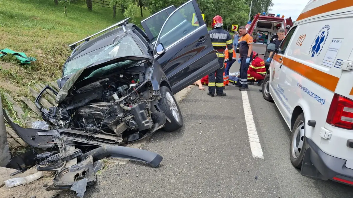 tragedie pe dn66 in hunedoara o fetita de 10 ani si bunica ei au murit intr un accident rutier alte doua victime in stare grava