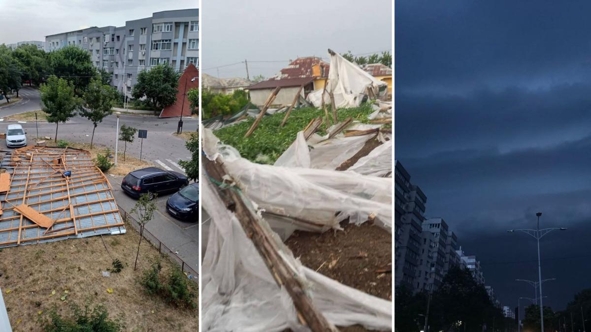 furtunile au facut prapad in tara un tanar a murit electrocutat dupa ce un trasnet i a lovit casa acoperisurile smulse de vant