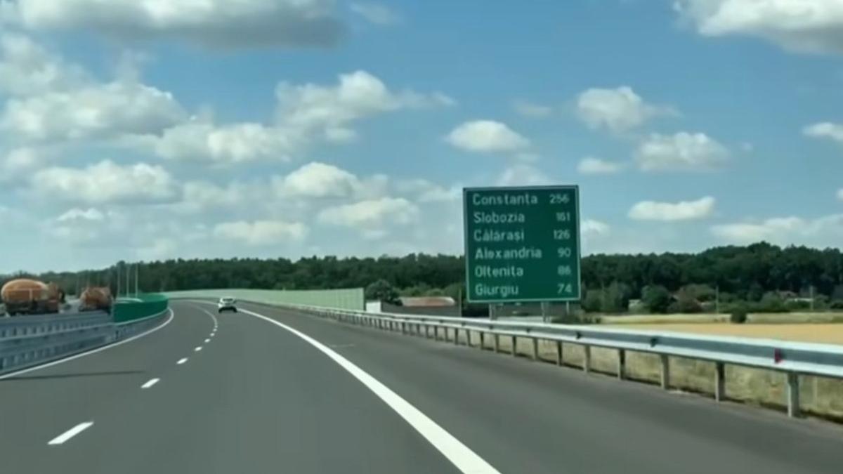 circulatia pe lotul 3 a0 sud se deschide luni directorul cnair se va putea circula de la constanta la curtea de arges pe autostrada
