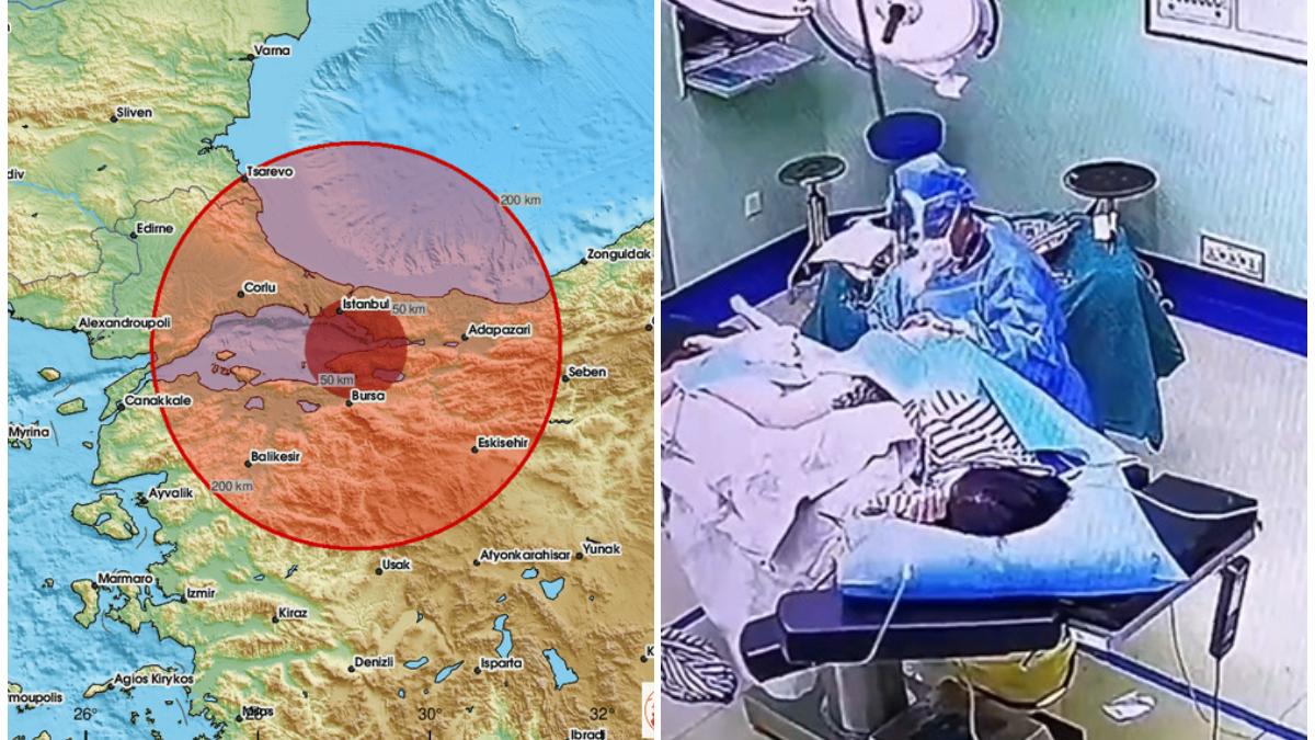 cutremur in istanbul oamenii s au panicat imagini cu medici surprinsi de seism in timp ce operau