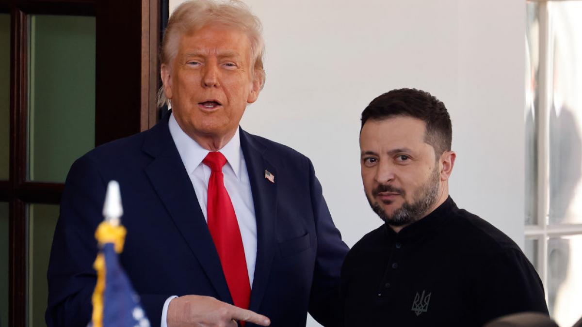 dupa discutia dezamagitoare cu putin trump a discutat azi si cu zelenski cei doi presedinti au agreat un nou plan