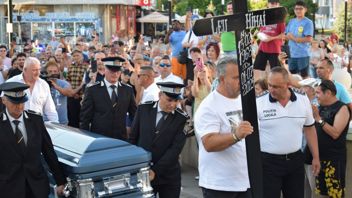 zi de doliu la hunedoara mihai leu va fi inmormantat azi