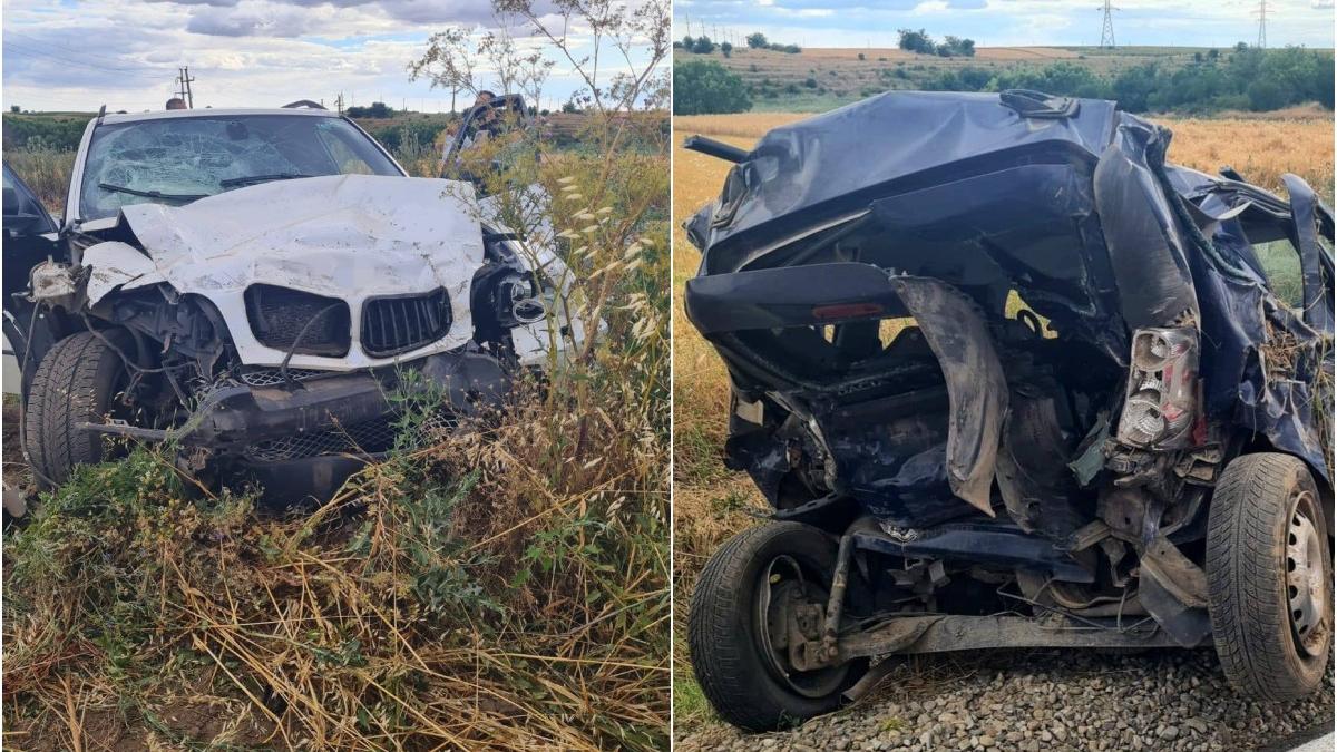 accident grav in teleorman un barbat a murit iar un copil de trei ani a fost luat cu elicopterul dupa o ciocnire pe sosea