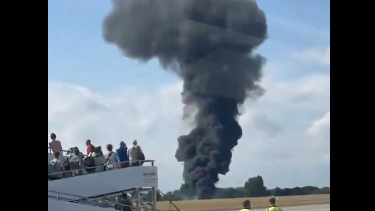 un avion de mici dimensiuni s a prabusit pe aeroportul southend din essex