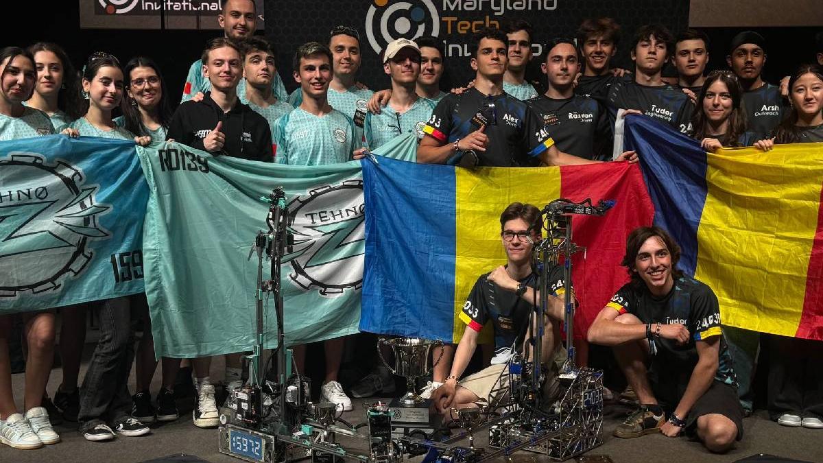 o echipa de liceeni din pitesti a invins gigantii sua si china la cel mai prestigios concurs de robotica din lume