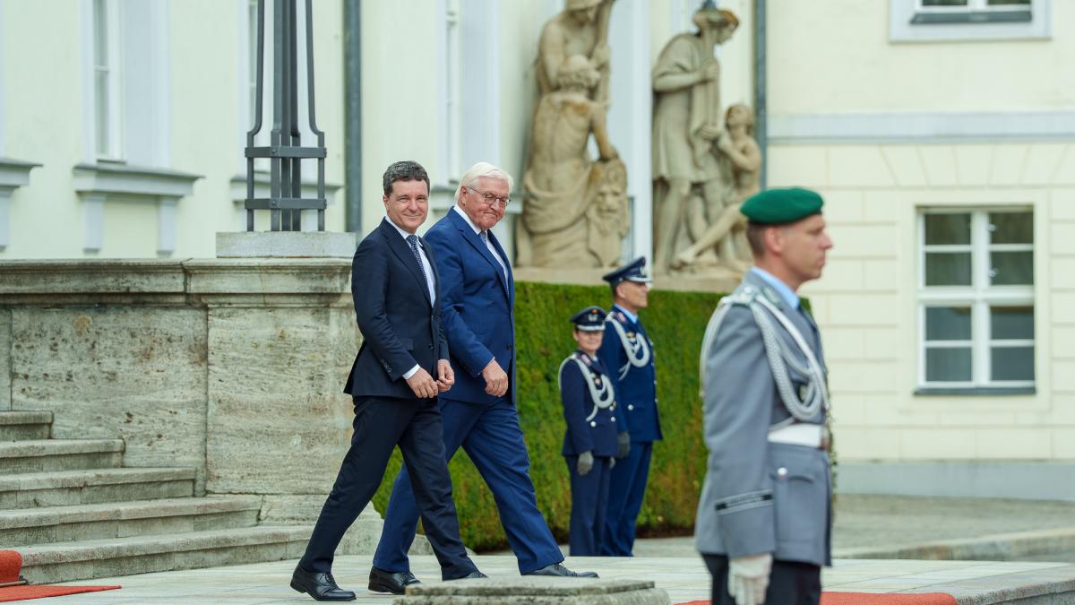 presedintele nicusor dan a fost primit de cancelarul friedrich merz discutii si cu presedintele germaniei frank walter steinmeier