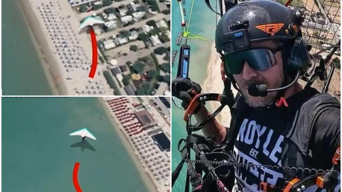 a fost reconstituit traseul ultimului zbor al lui felix baumgartner momentul decolarii a fost filmat chiar de mihaela radulescu