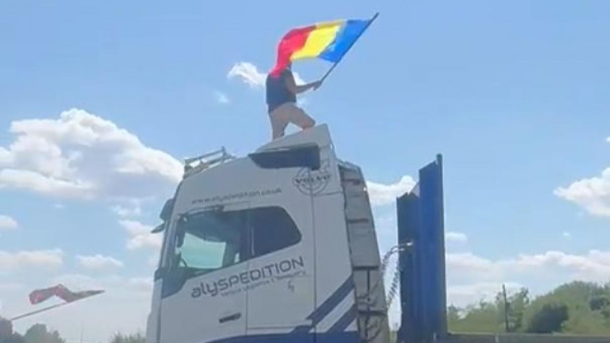 soferul de tir care a blocat traficul pe a1 a fost retinut au fost date amenzi de 40 500 de lei