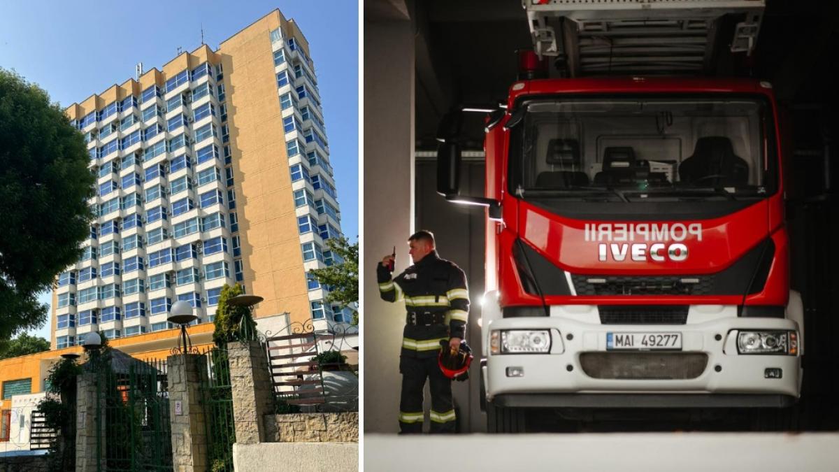 incendiu in hotelul majestic din olimp unde erau cazate aproape 400 de persoane
