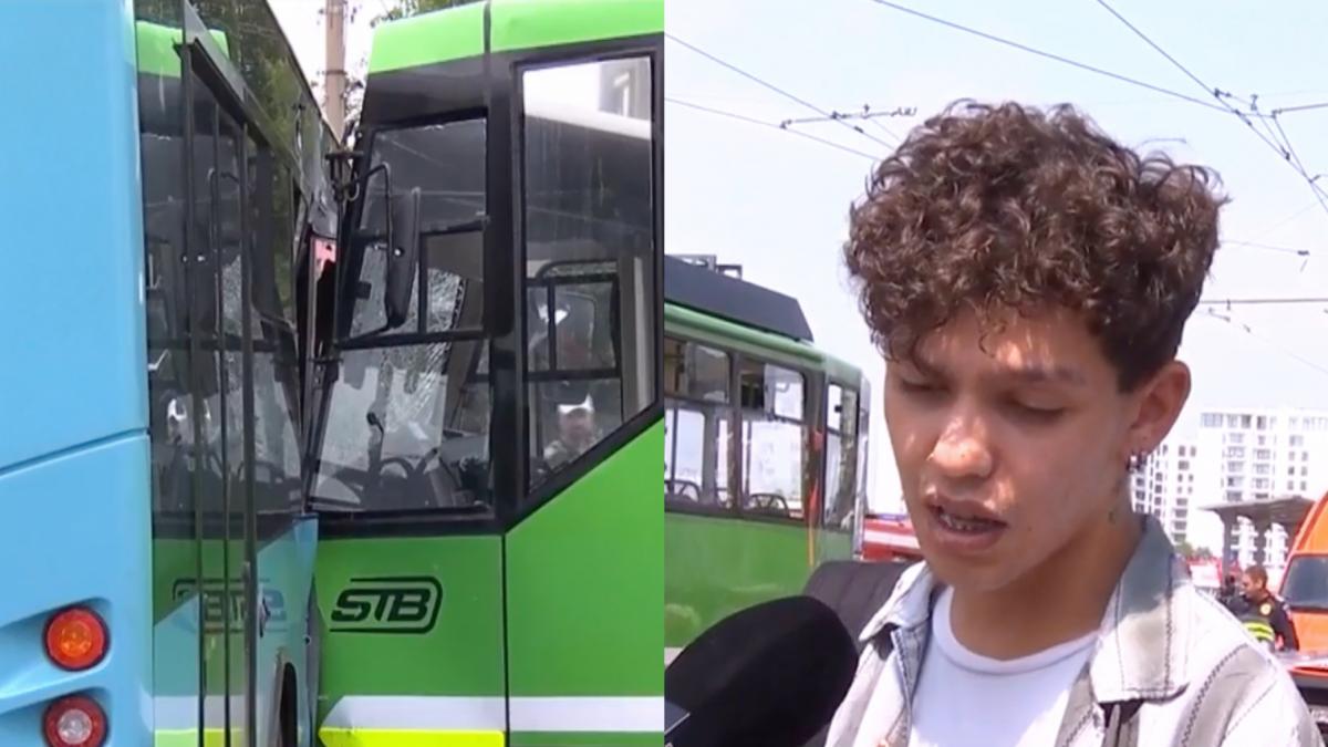 am fost aruncat de pe scaun marturia unui tanar care calatorea cu tramvaiul implicat in accidentul grav din bucuresti