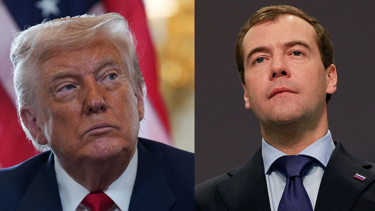 donald trump il ameninta pe medvedev fostul presedinte esuat al rusiei sa si masoare cuvintele intra pe teren foarte periculos