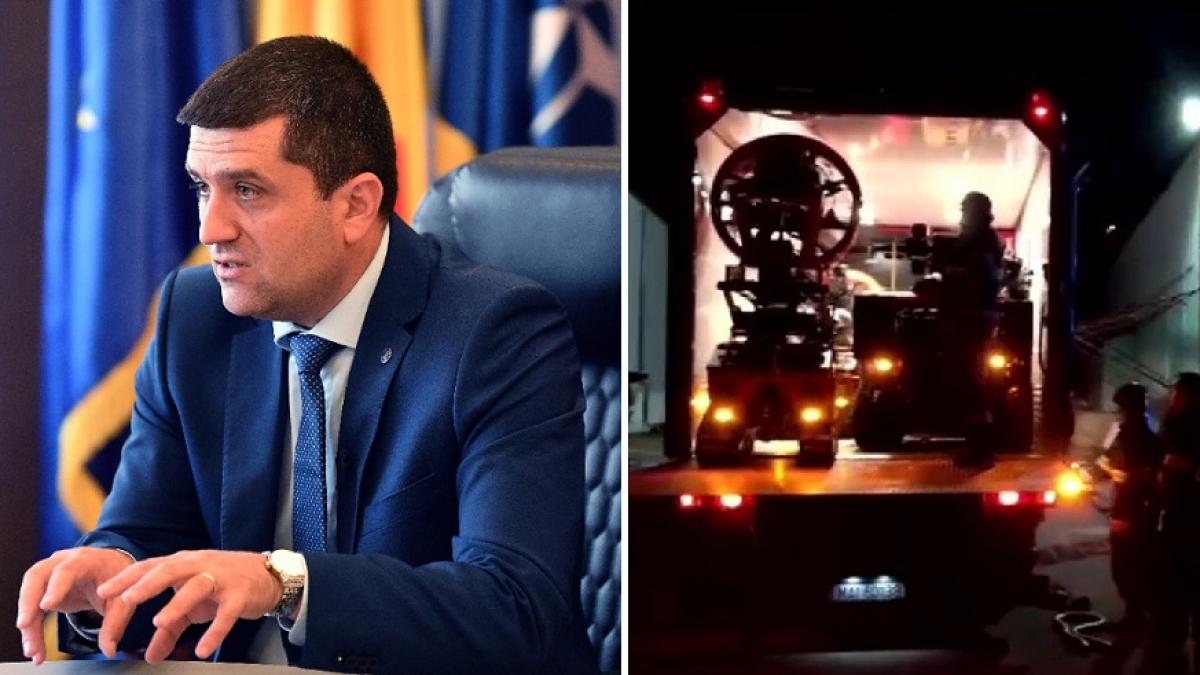 ministrul economiei merge la cugir dupa incendiul puternic de la uzina mecanica urmat de mai multe explozii