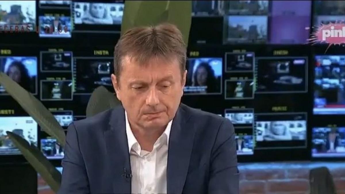 ministrul investitiilor din serbia a facut accident vascular cerebral in direct la televiziune