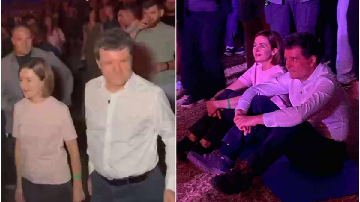 nicusor dan vizita privata cu familia in republica moldova seful statului participa impreuna cu maia sandu la festivalul lupilor