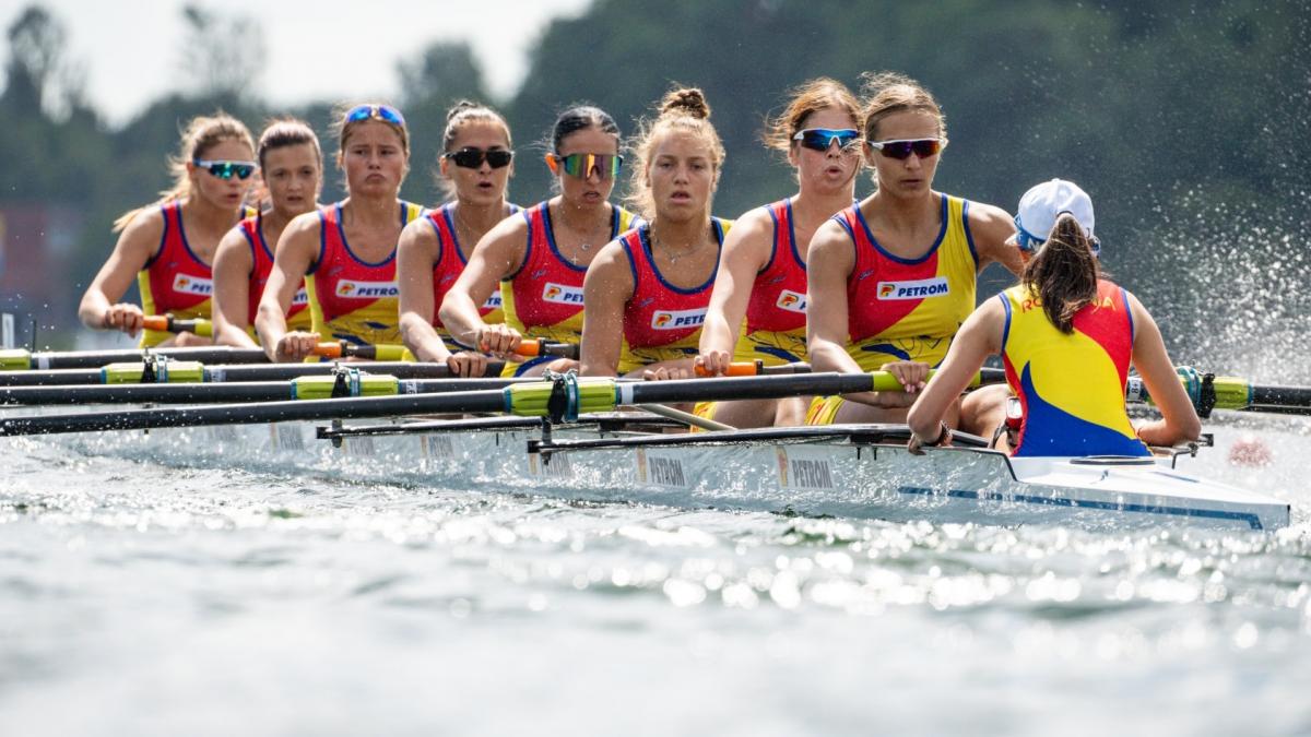 romania a obtinut o medalie de aur si una de bronz la campionatele mondiale de canotaj u 19