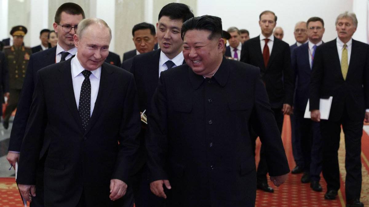 putin si kim jong un promit sa consolideze cooperarea intre tarile lor
