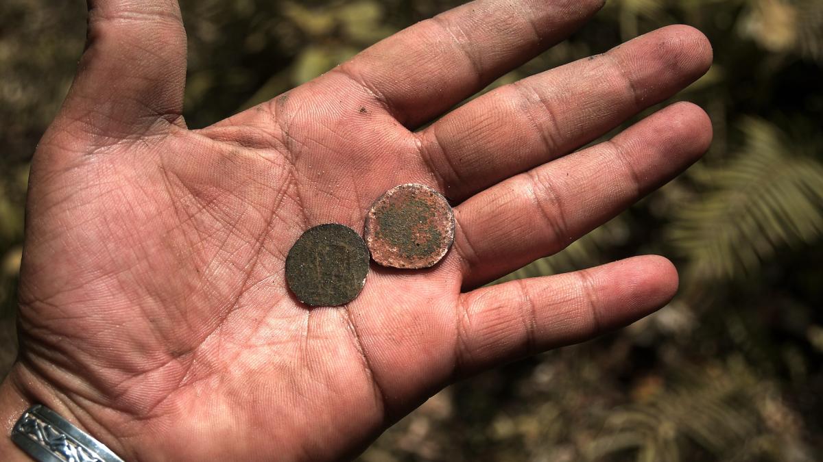 o moneda misterioasa legata de o profetie biblica a fost descoperita in ierusalim