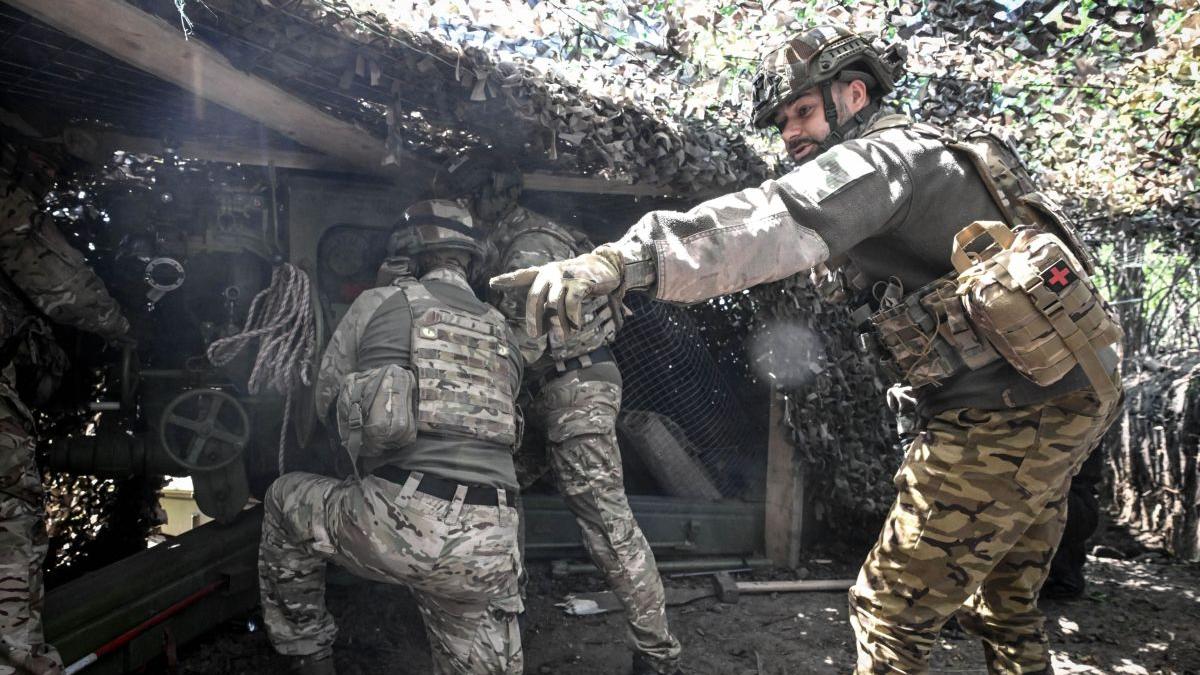 aparatori ucraineni în zaporojie