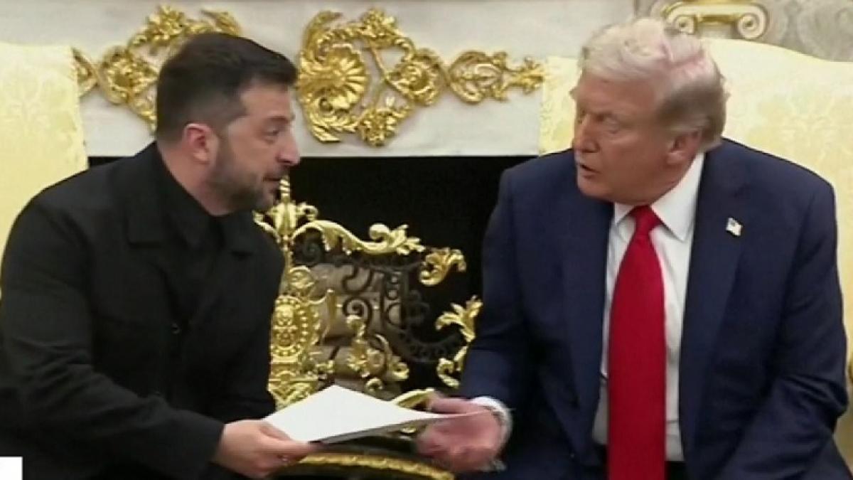 zelenski i a dat o scrisoare lui trump pentru prima doamna a sua sotia mea trimite la randul ei o scrisoare
