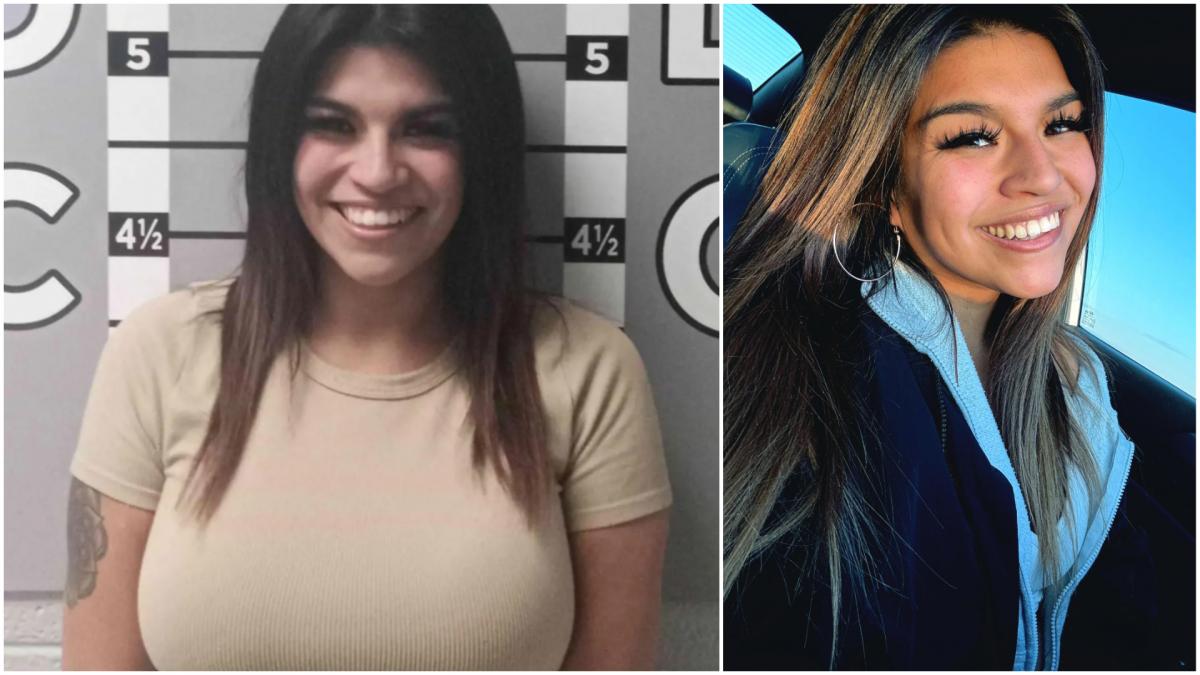 dupa ce s a razbunat pe fostul iubit o femeie zambeste larg in fotografia de dosar in timpul arestarii ce a facut