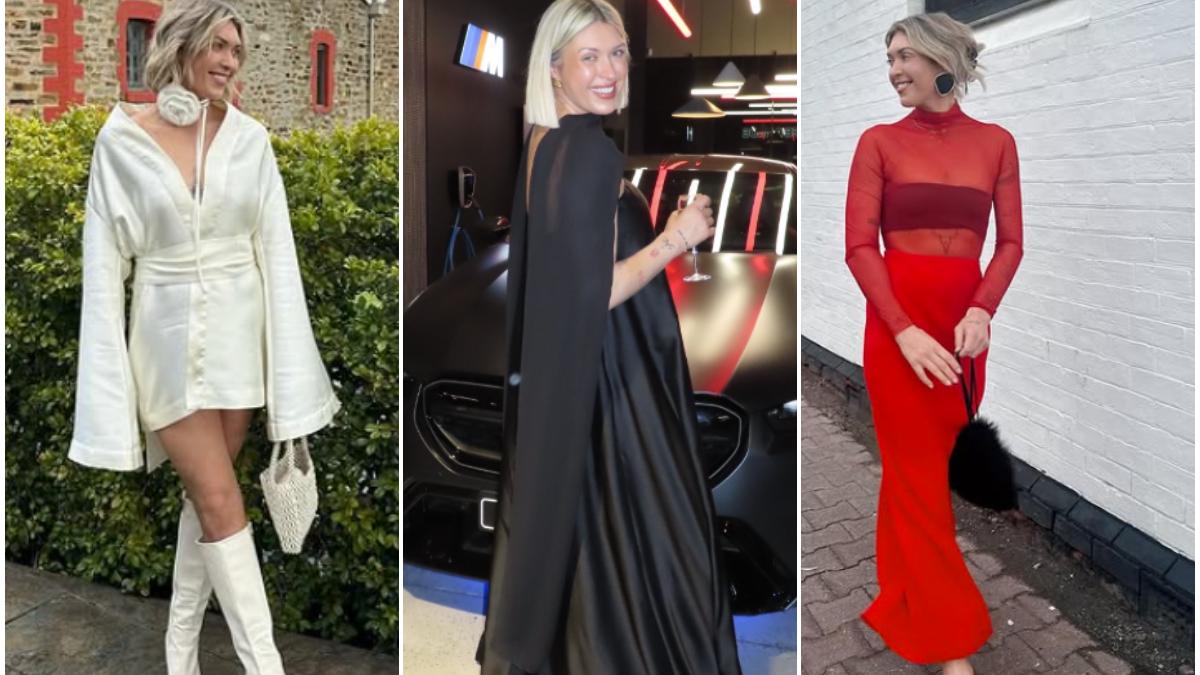 o vedeta de pe internet a povestit ca a fost aproape de moarte din cauza unui accesoriu de la rochie si a postat imagini socante