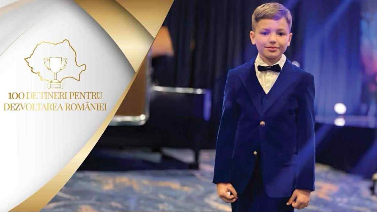 la 10 ani 7 medalii in sua pianistul luca uzun in campania 100 de tineri pentru dezvoltarea romaniei a fundatiei dan voiculescu