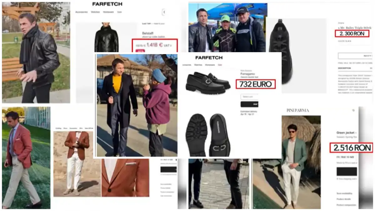 spaga in haine de lux de 42 333 de euro pentru imparatul din mangalia edilul se lauda cu tinutele pe retelele sociale