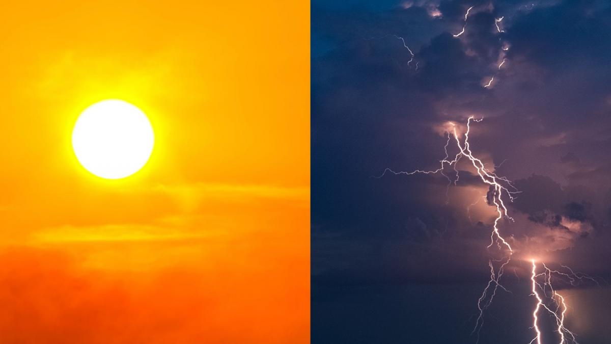 colaj soare si fulgere