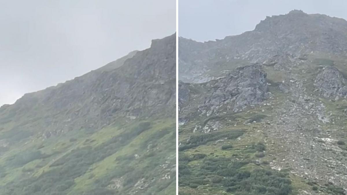 ninge in muntii rodnei la maramures imagini cu ninsoarea neobisnuita pentru luna august