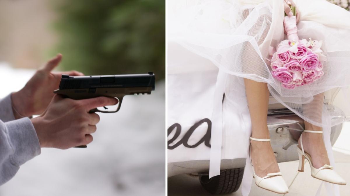 o mireasa din ramnicu valcea a fost atacata cu focuri de arma in ziua nuntii politistii au reusit sa il prinda pe atacator
