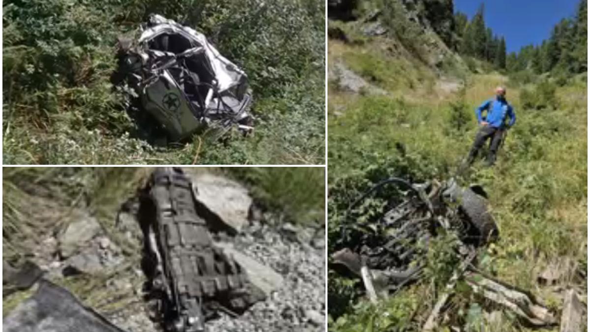 imaginile tragediei de la portareasa primele imagini cu ce a mai ramas din masina in care erau cei patru tineri morti in accident
