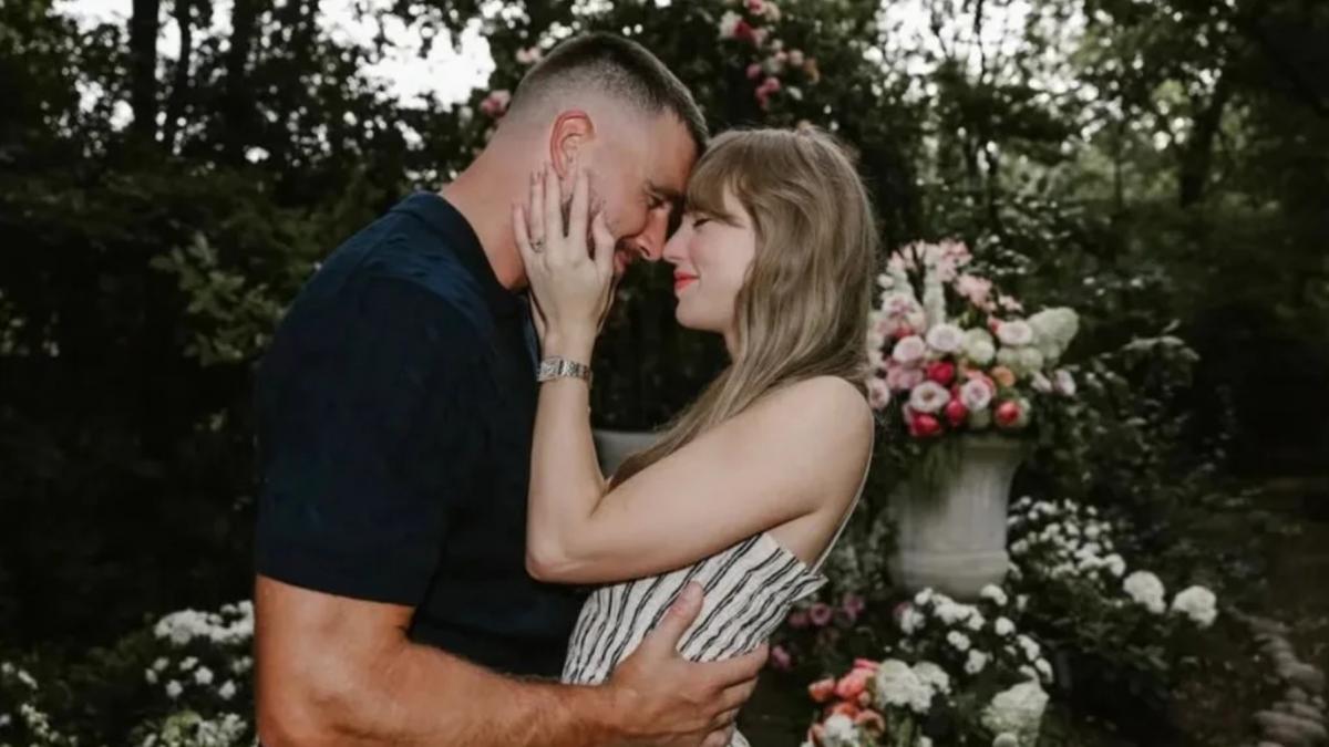 isterie in toata lumea dupa ce taylor swift s a logodit cu travis kelce inclusiv trump a comentat anuntul e o persoana minunata