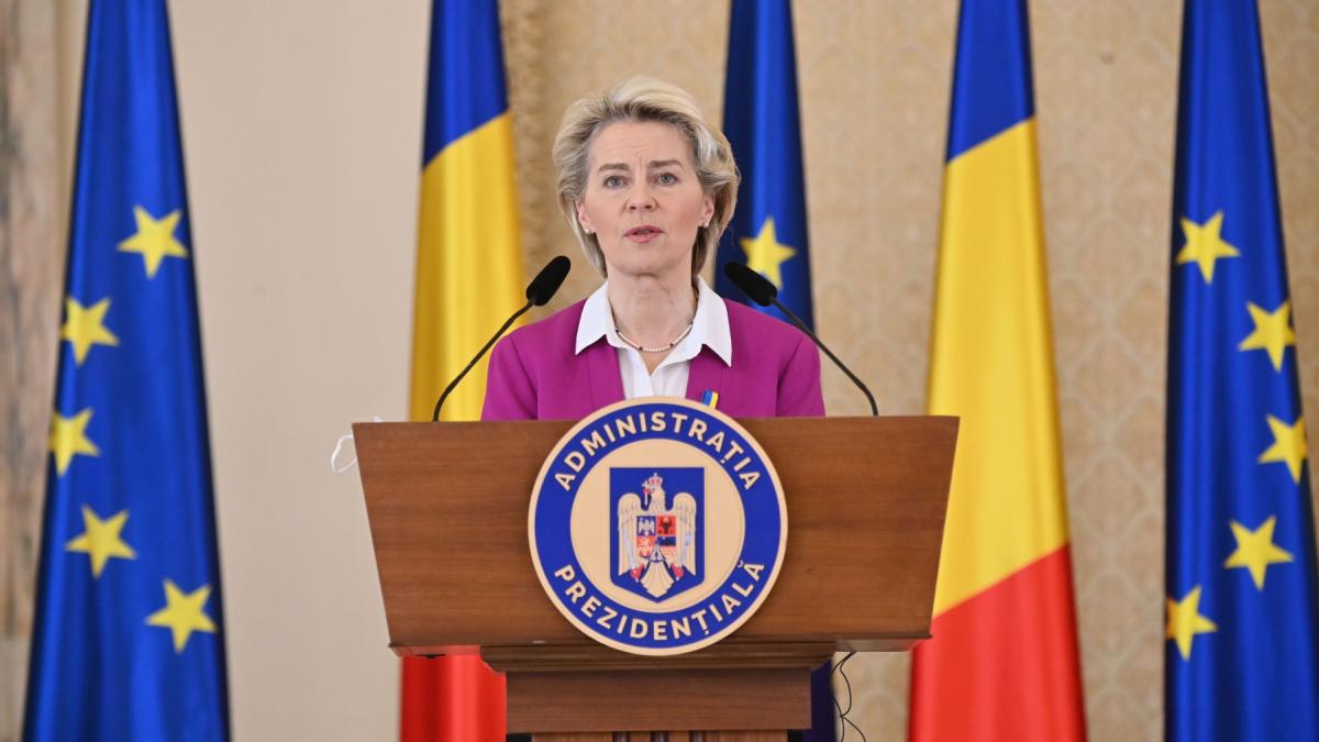 ursula von der leyen vine in romania pe 1 septembrie vizita oficiala la constanta pentru discutii cu nicusor dan si ilie bolojan