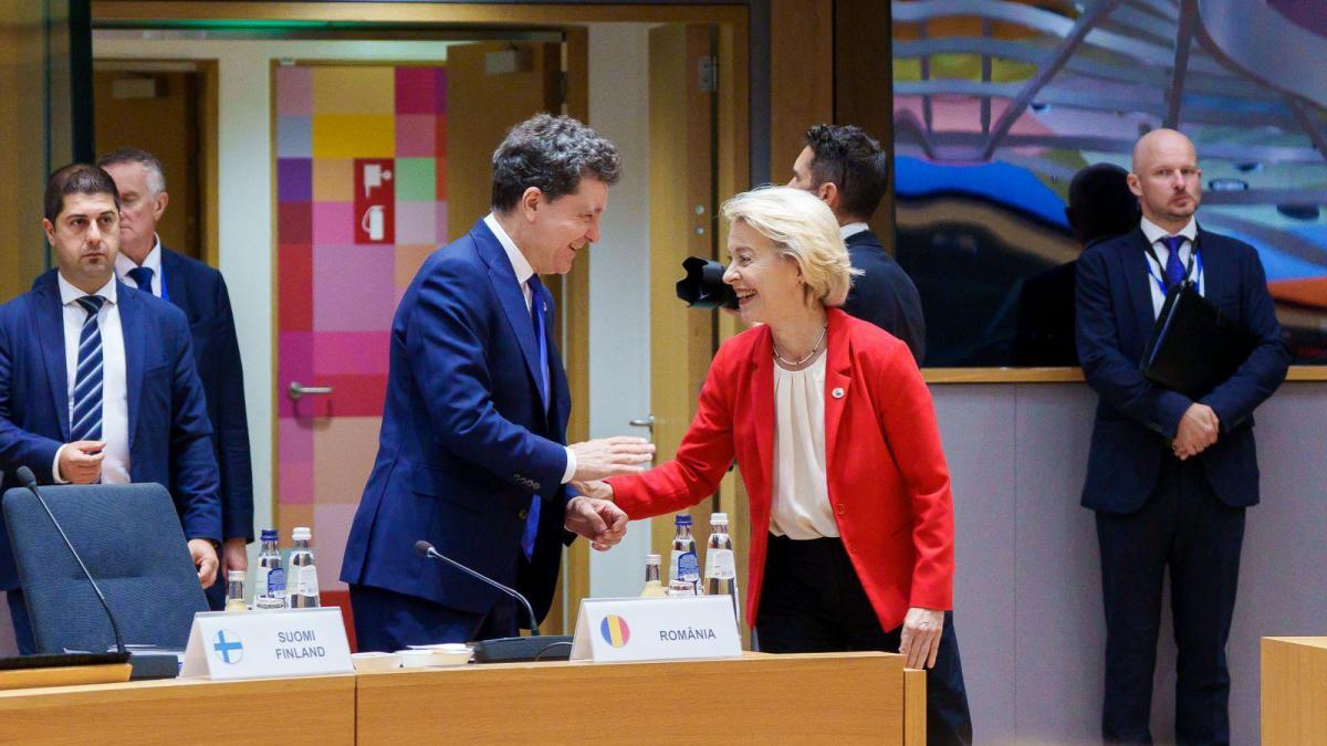 ursula von der leyen vine luni la constanta si discuta cu nicusor dan si ilie bolojan ea merge in tarile ue din prima linie de aparare