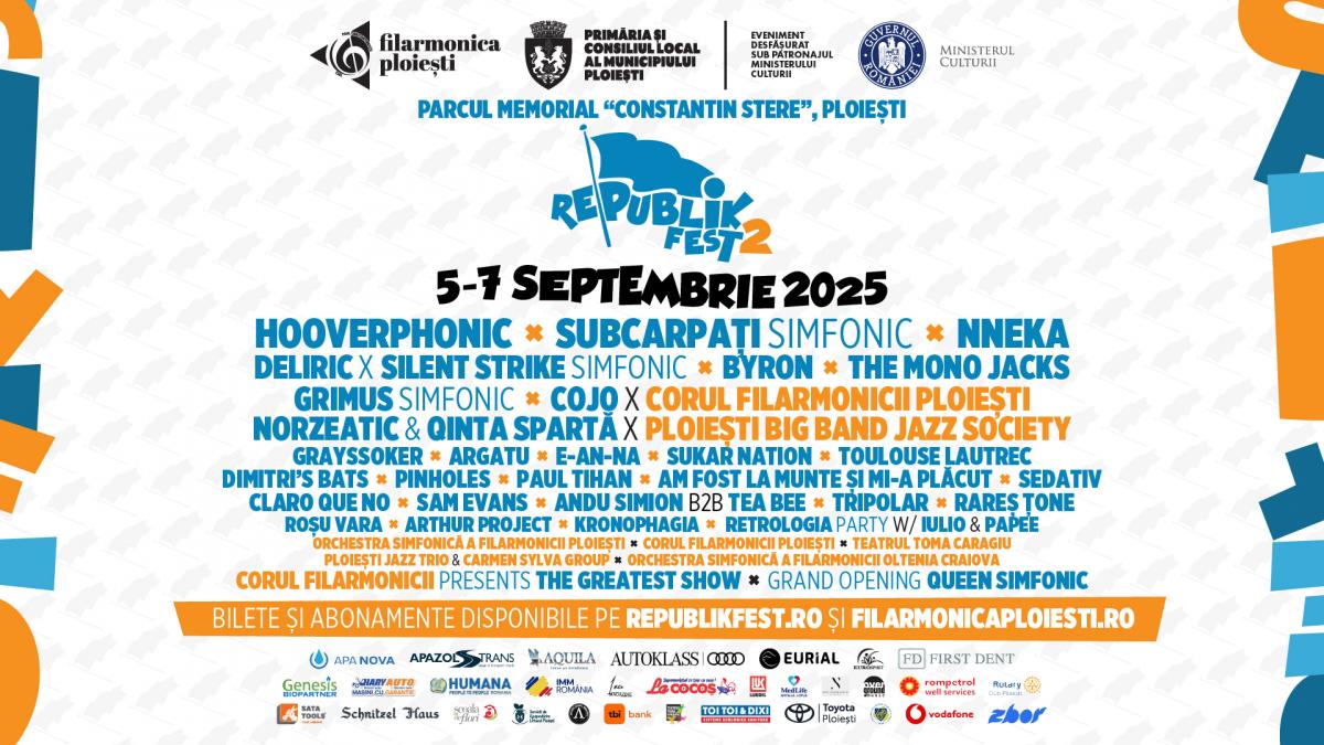 hooverphonic si alti artisti de top vin la republik fest ploiesti 2025