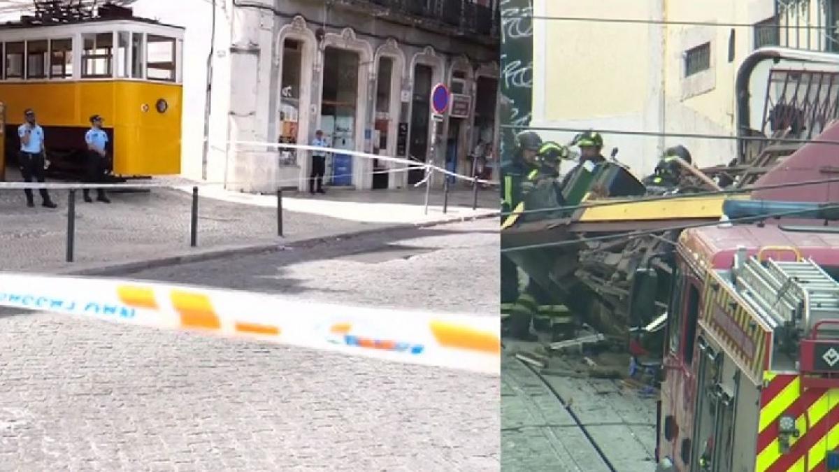 o fetita de 3 ani printre supravietuitorii tragediei din lisabona in care tatal ei a murit medicii incearca sa ii salveze bunica