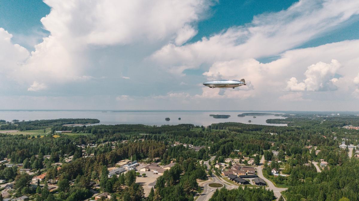 un dirijabil spion de marimea unei masini alimentat cu hidrogen a atras atentia nato va zbura in exercitiul cu drone din portugalia