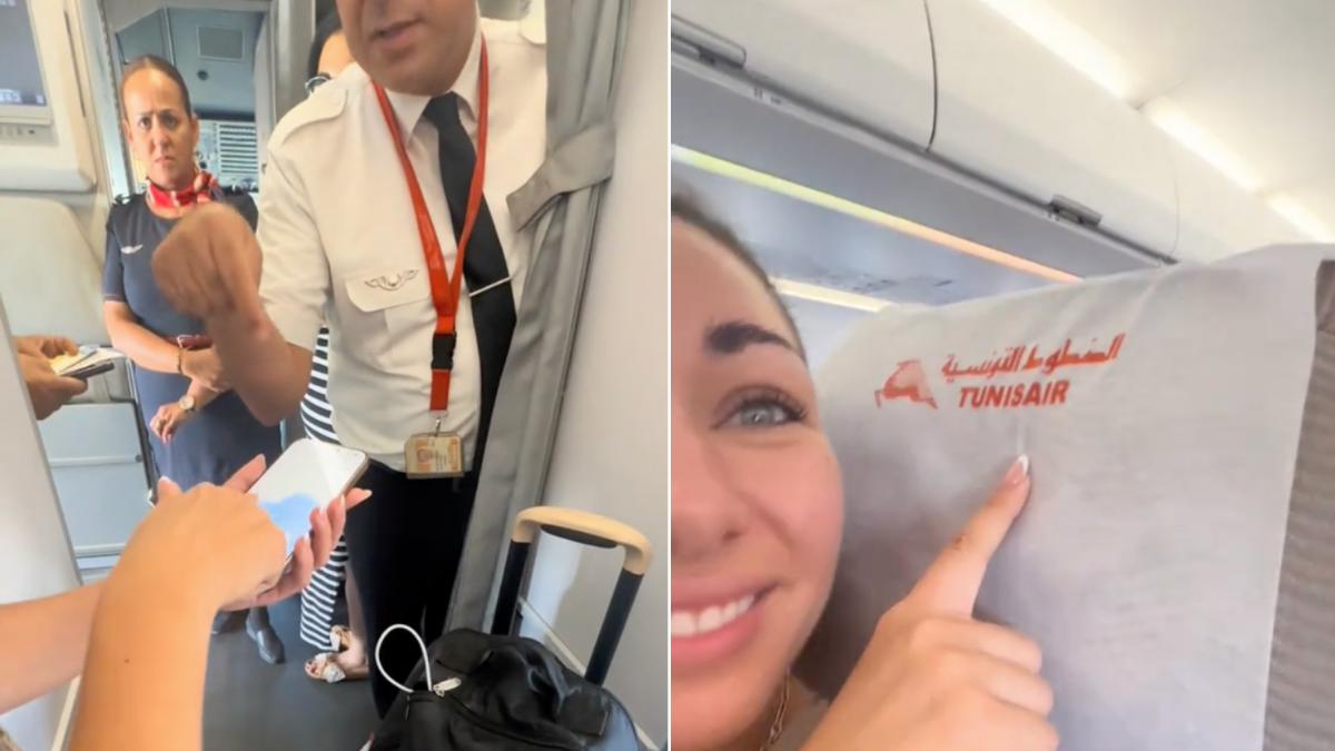 doua turiste americance isi dau seama in avion ca nu zboara in franta ci pe alt continent la nisa nu in tunisia unde e tunisia