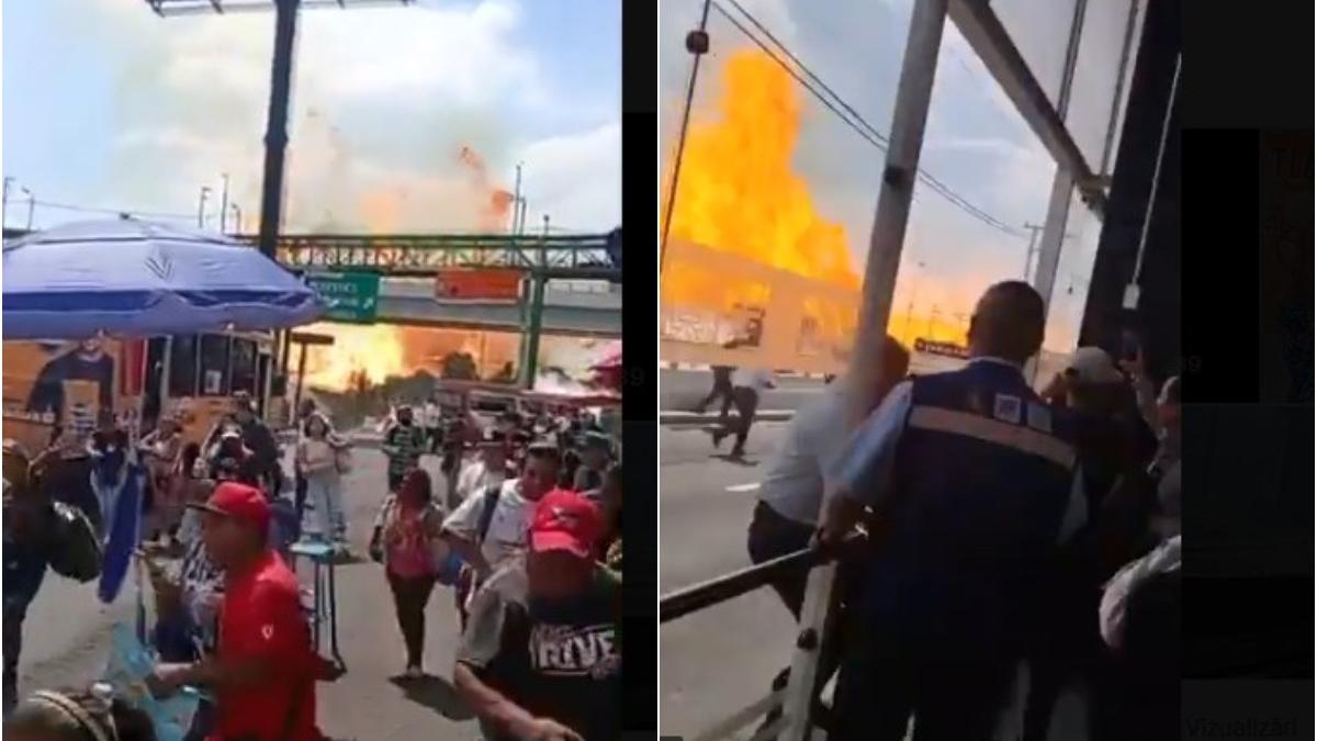 explozie puternica la ciudad de mexico 57 de persoane sunt ranite 19 sunt in stare grava