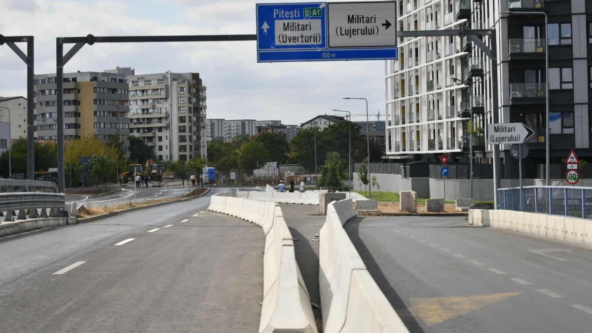 pasajul ciurel nu mai e cel mai scump viraj la stanga din romania strada amilcar sandulescu proaspat modernizata a salvat situatia