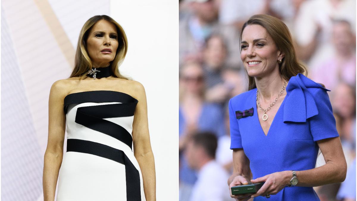 prima doamna si printesa toti ochii sunt pe cele doua femei celebre dar discrete vedetele sunt clare kate e in fruntea listei