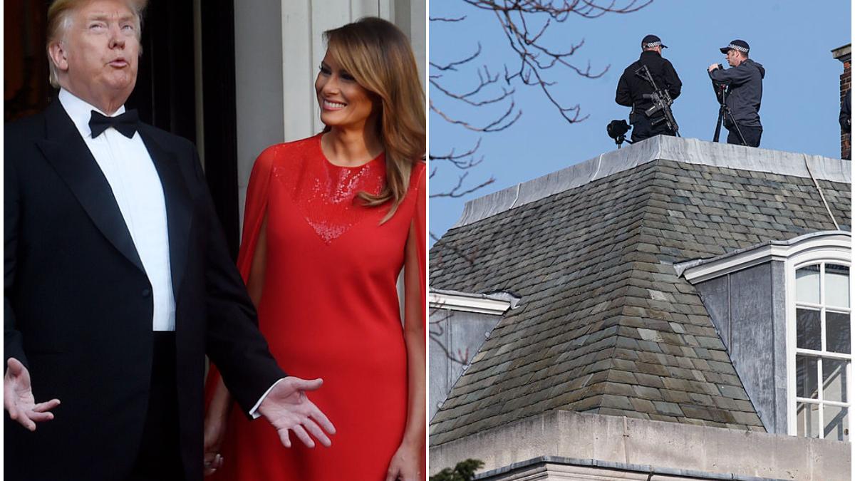 prima noapte in marea britanie donald trump si melania au stat intr un conac magnific cu 35 de camere vandut in 1936 pe un dolar