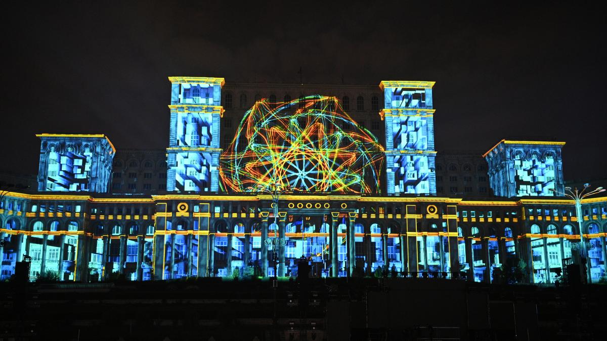 cel mai mare show de video mapping din lume revine la bucuresti sambata si duminica de la ce ora il poti urmari
