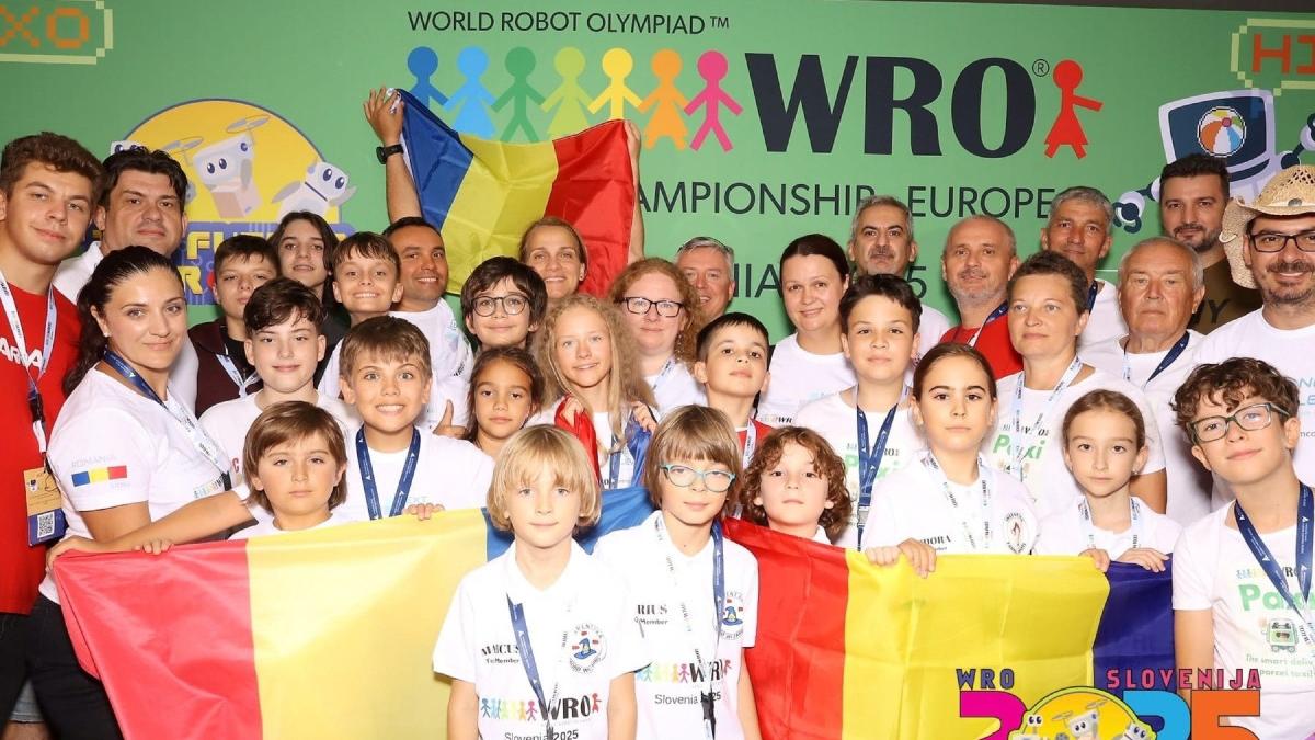 elevii romani au obtinut doua medalii de argint si premii speciale la world robot olympiad european championship