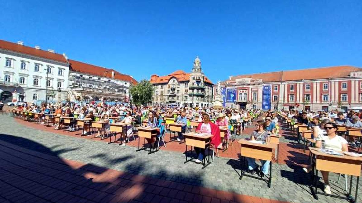 de la copii de 9 ani la seniori de 99 timisoara a sarbatorit arta scrisului