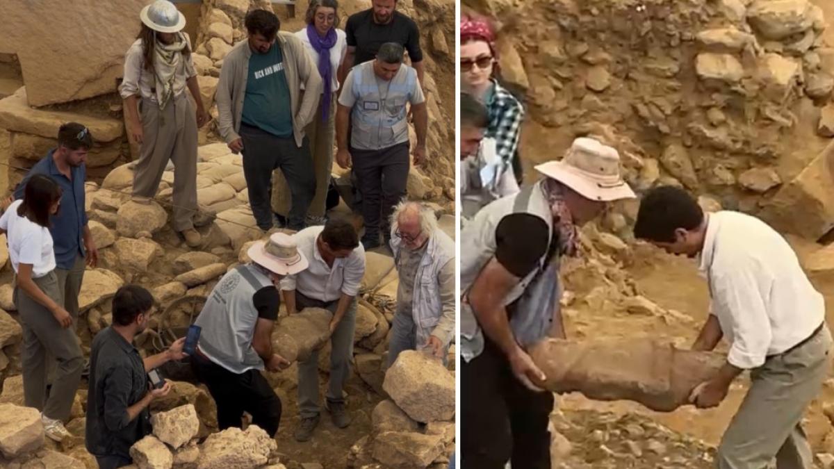 o statuie umana care dateaza de acum 12 000 de ani a fost descoperita la cel mai vechi complex architectural de pe planeta